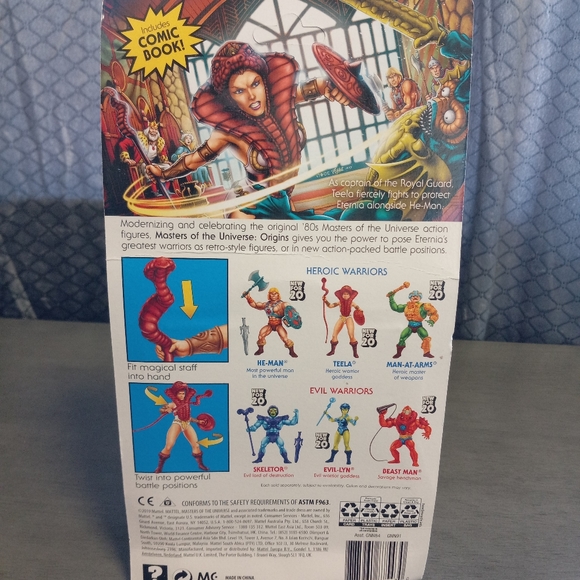 2019 Masters Of The Universe Teela Heroic Warrior Goddess Action Figure - Picture 4 of 6